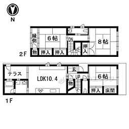 京都市北区紫野石龍町の一戸建て