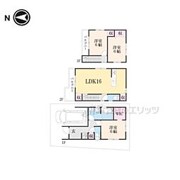 京都市上京区北町の一戸建て