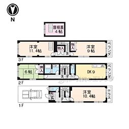 京都市中京区西ノ京小堀町の一戸建て