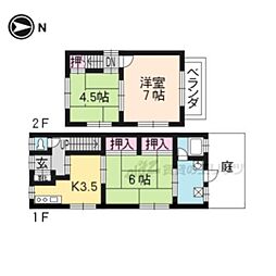京都市北区大宮薬師山西町の一戸建て