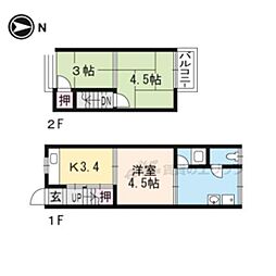 京都市北区衣笠開キ町の一戸建て