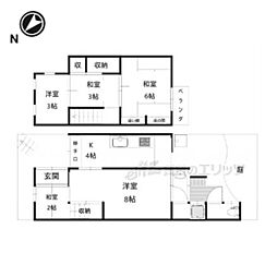 紫野郷ノ上町22-5貸家(5K)