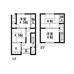 京都市北区衣笠高橋町の一戸建て