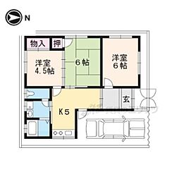 京都市右京区嵯峨野嵯峨ノ段町の一戸建て