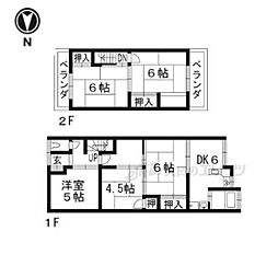 京都市右京区谷口梅津間町の一戸建て