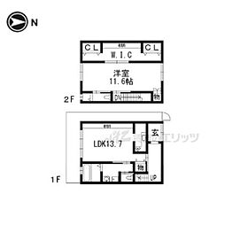 京都市北区紫野上築山町の一戸建て