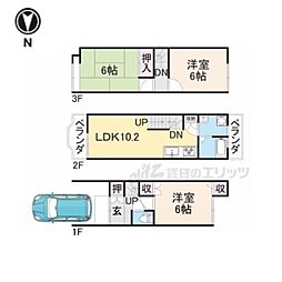 京都市北区大北山原谷乾町の一戸建て