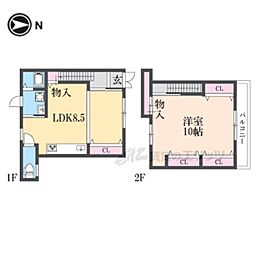 京都市下京区櫛筍通丹波口下る裏片町の一戸建て