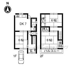 京都市伏見区竹田久保町の一戸建て