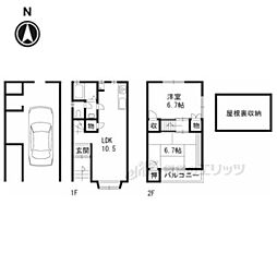 京都市右京区嵯峨野有栖川町の一戸建て