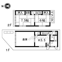 京都市伏見区羽束師鴨川町の一戸建て