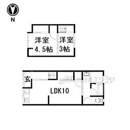 京都市山科区西野楳本町の一戸建て