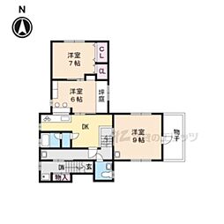 京都市山科区西野山百々町の一戸建て