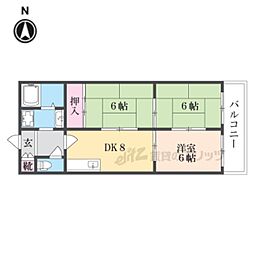 ハイムフロイデン一乗寺 4-D2