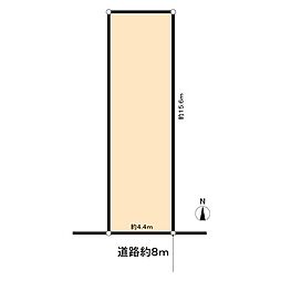 大阪市東住吉区山坂1丁目土地