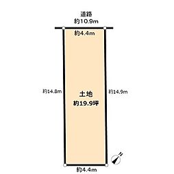 大阪市阿倍野区天王寺町北3丁目土地