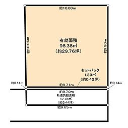 大阪市東住吉区西今川4丁目土地