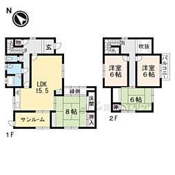 栗東市下戸山の一戸建て