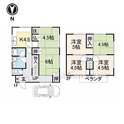 大津市田辺町の一戸建て