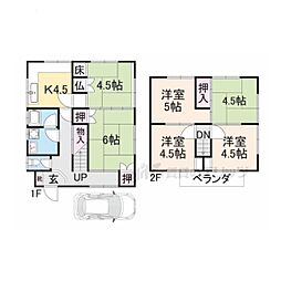 大津市田辺町の一戸建て