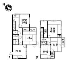 野洲市冨波乙の一戸建て