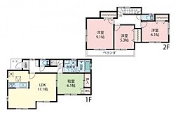 新座市大和田4丁目　中古一戸建て