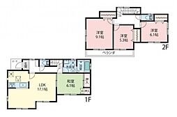 新座市大和田4丁目　中古一戸建て