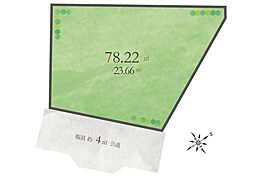 朝霞市根岸台7丁目　土地