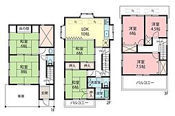 朝霞市朝志ケ丘3丁目　中古一戸建て
