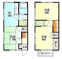 シャトー津田II　Ｂ 5