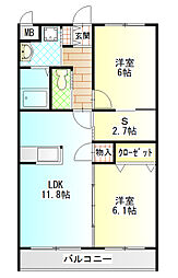 ベルエールA棟 203
