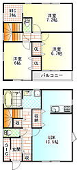 クオーレ鴨宮　H棟 1