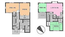 中古戸建　ロフト付きで収納充実