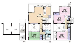 船橋市田喜野井5丁目　築後未入居戸建
