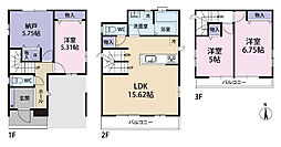 全12棟／Ｃ号棟　住宅性能評価付き新築戸建て