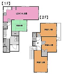 鎌ケ谷市東鎌ケ谷1丁目　中古戸建