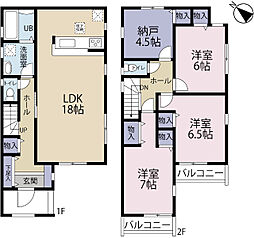 全4棟／4号棟　住宅性能評価付き新築戸建て