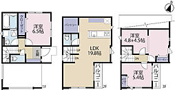 全2棟／2号棟　開放感のある角地