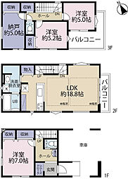 全2棟／2号棟　冬でも足元ポカポカの床暖房付き