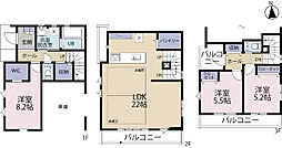 全3棟／2号棟　冬でも足元ポカポカの床暖房付き