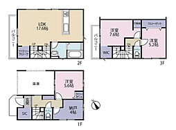 全1棟現場 雨から車を守れるビルトイン車庫