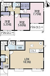 全2棟／Ａ号棟　ウォークインクローゼット完備