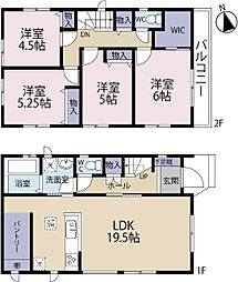 全1棟現場 キッチン裏に嬉しいパントリー付き