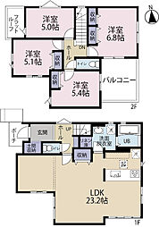 全1棟現場　駐車スペース2台分可能