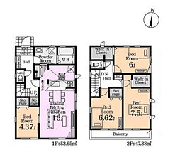 全2棟／2号棟　ウォークインクローゼット2カ所
