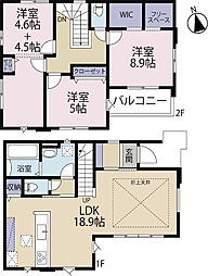 全1棟現場　キッチン横に嬉しいパントリー付き