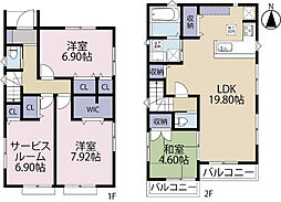 全3棟／1号棟　玄関土間付きで荷物がスッキリ