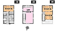 全1棟現場　緑豊かな公園すぐそば