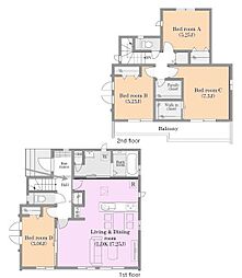 全1棟現場　ファミリークローク付でお部屋すっきり