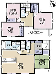 全1棟現場　駐車が2台可能の整形地